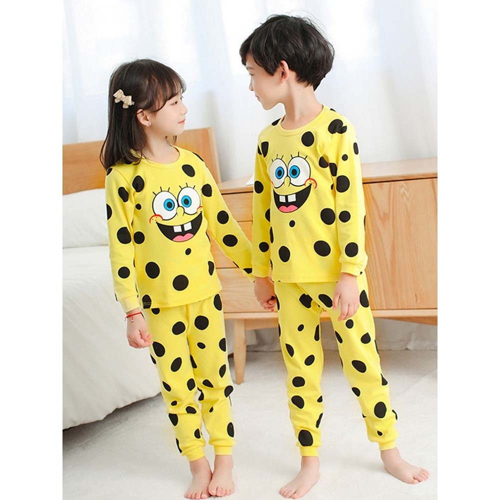 儿童秋衣秋裤纯棉男童打底棉毛衫中小童衬衣线裤女童保暖内衣套装,淘宝优惠券,粉丝福利购,淘宝优惠卷