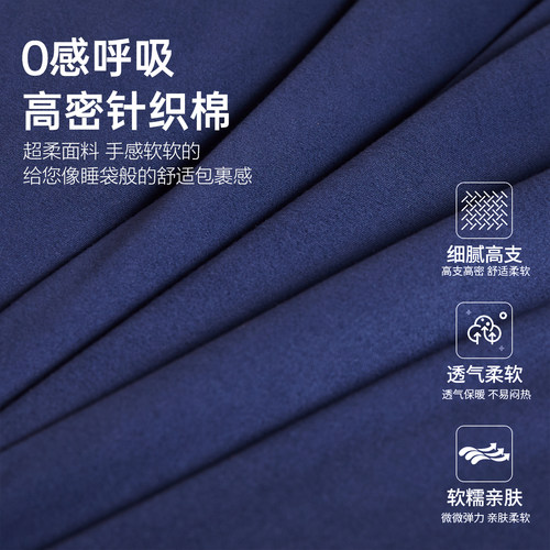 深睡星球控温针织棉空调被四季通用可机洗被子夏凉被家用双人被芯 - 图1