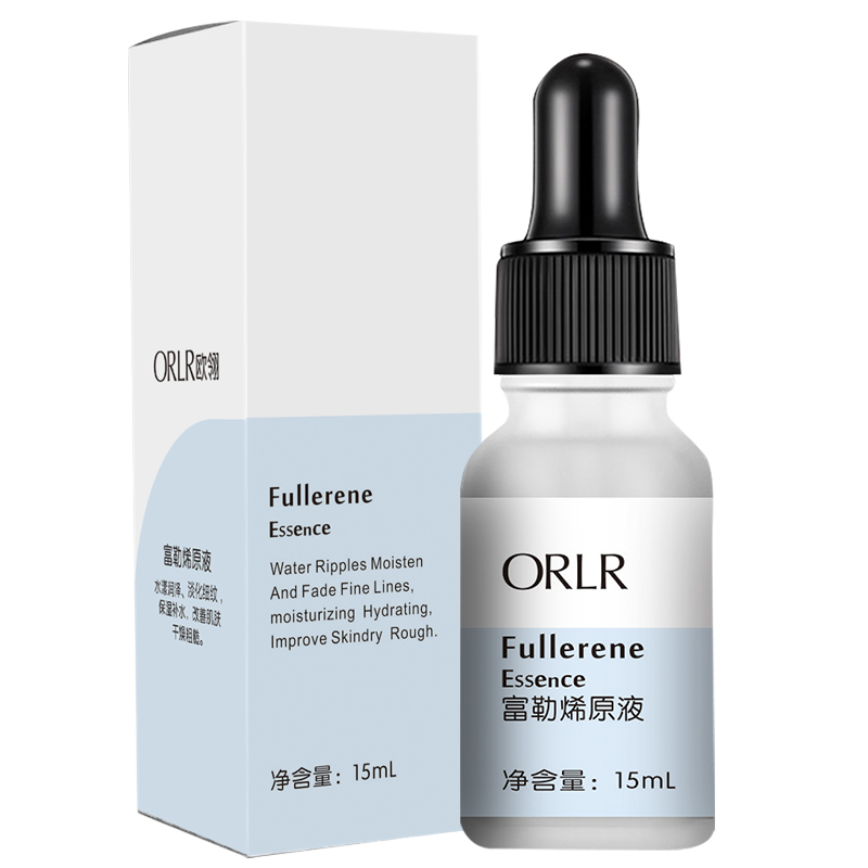 国货精品美妆特卖拍1发2富勒烯小白瓶原液15ml抗衰抗皱淡化细纹亮肤滋润面部精华2
