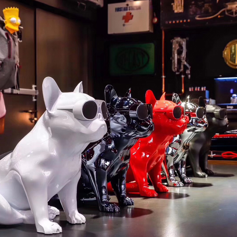 Jarre AeroBull HD法国斗牛犬蓝牙音响无线小狗音箱520送男友礼物_虎窝淘
