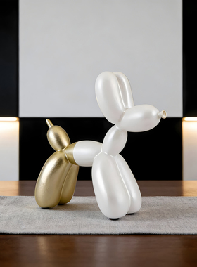 气球狗摆件轻奢高档装饰品