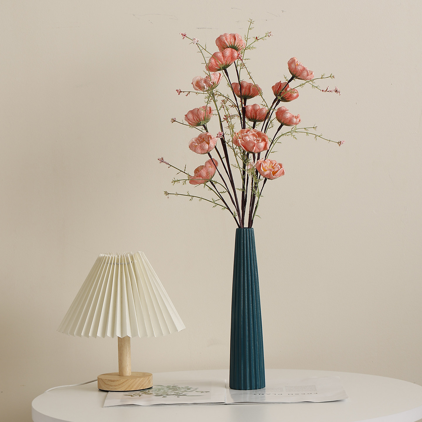 现代简约陶瓷花瓶客厅插花仿真花鲜花水培茶几餐桌面艺术感装饰品,淘宝优惠券,粉丝福利购,淘宝优惠卷