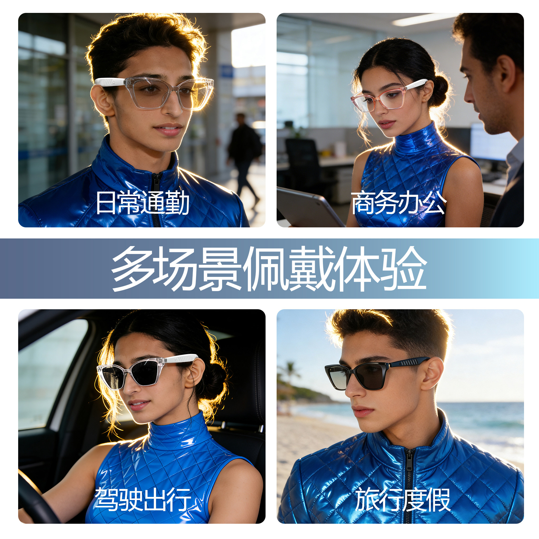 智能蓝牙音乐眼镜开放式音频遥控拍照蓝牙眼镜防蓝光听歌翻译高端商务墨镜驾车通话免提防晒防紫外线太阳镜,淘宝优惠券,粉丝福利购,淘宝优惠卷