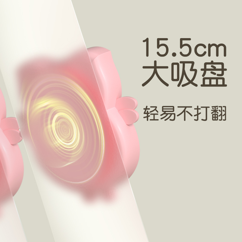 宝宝餐盘吸盘一体式分格喝汤吸管碗儿童餐具婴儿学吃饭硅胶吸盘碗