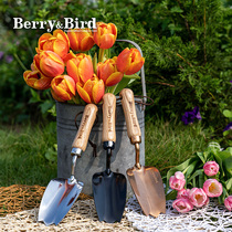 BerryBird tulips small hand shovels to raise flowers planted with pot-turned-earth stainless steel BB gardening tools