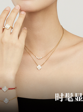 羽兮原创设计感项链女