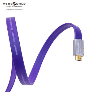 Wireworld線世界Ultraviolet2.0版HDMI4K高清發燒HDR音視頻線紫光