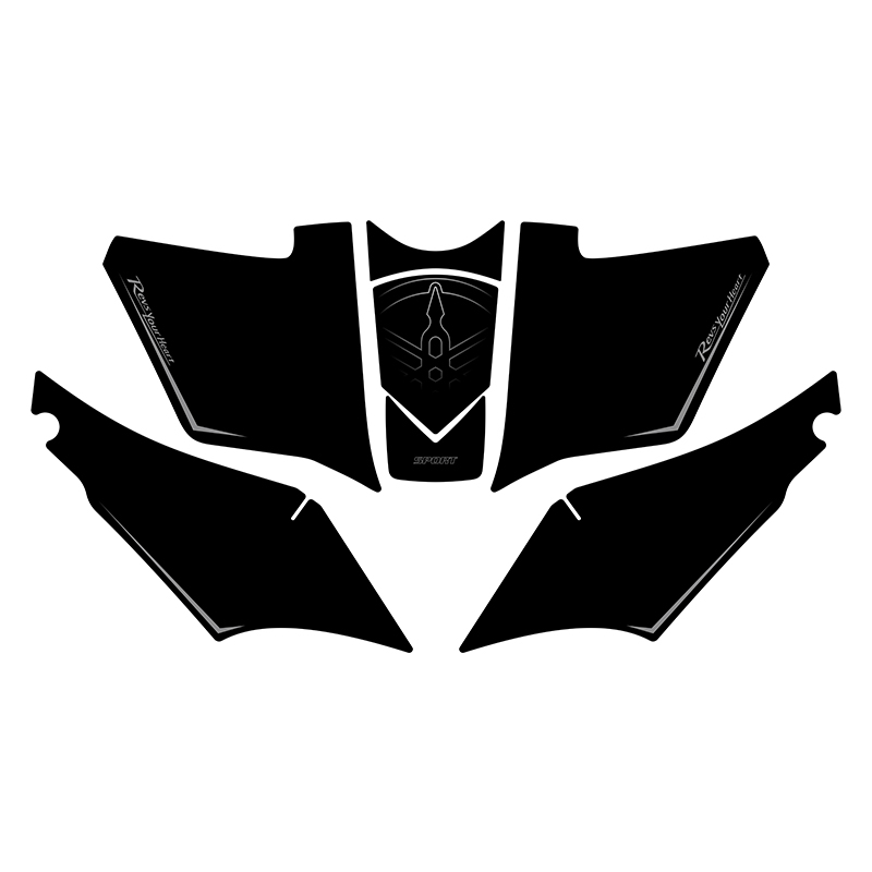 适用22-25款雅马哈XMAX300装甲油箱贴防磨贴花贴纸保护贴配件改装 - 图3