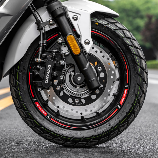 Suitable for V Rui Dayang adv350 waterproof wheel hub sticker