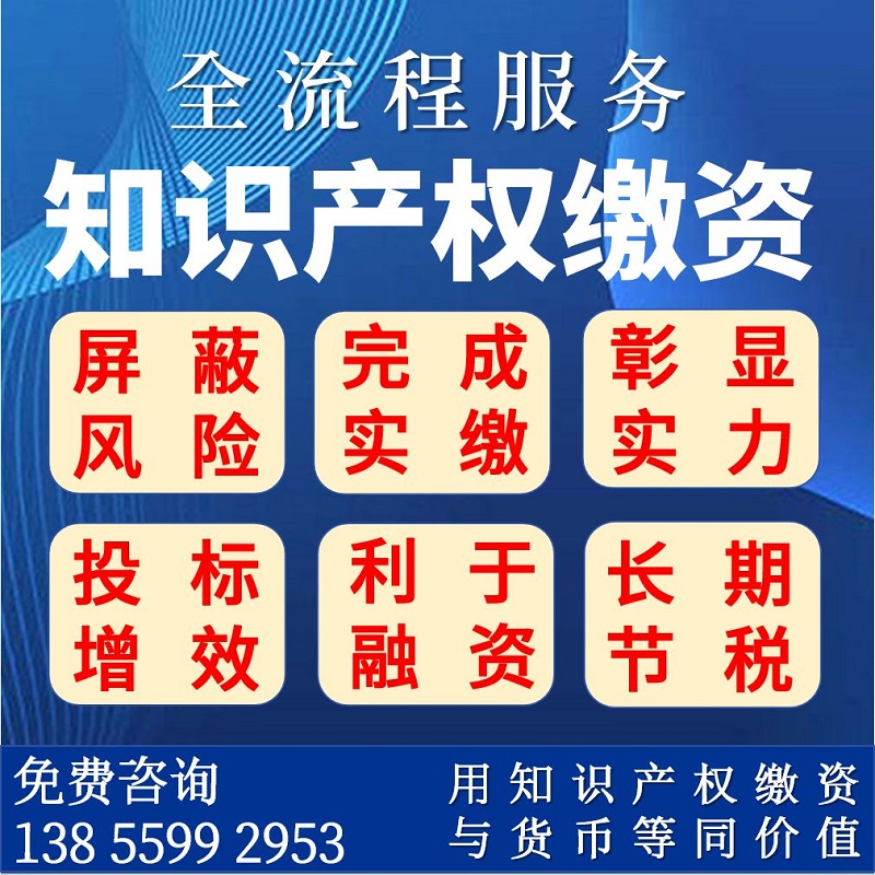 注册资本实缴知识产权增资验资专利软著评估出资技术入股全程服务 - 图2