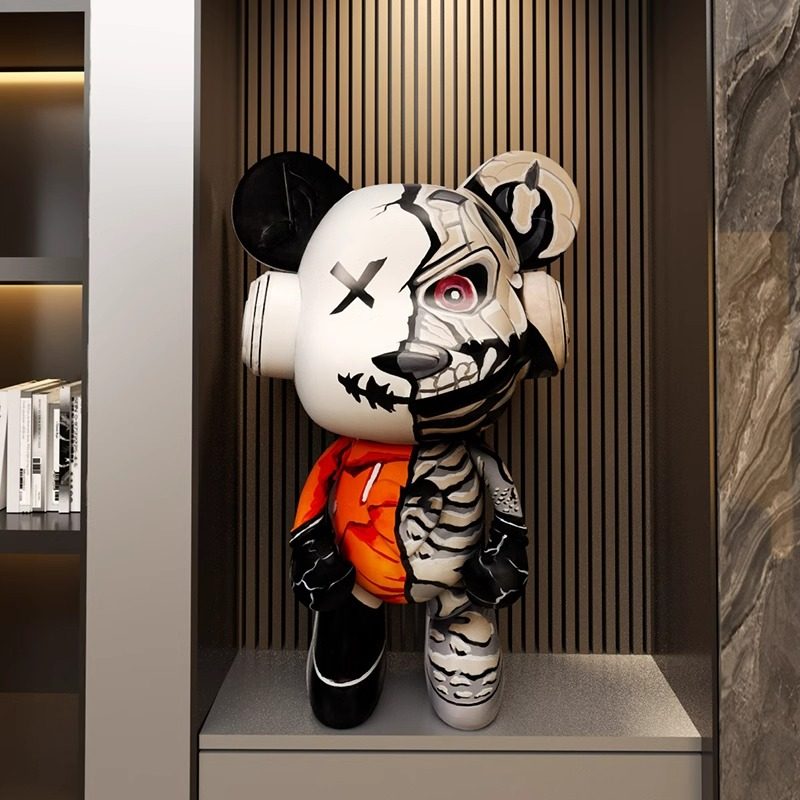 【官方正品】叮咚熊桌面摆件招财猫客厅玄关电视柜送礼手办暴力熊,淘宝优惠券,粉丝福利购,淘宝优惠卷