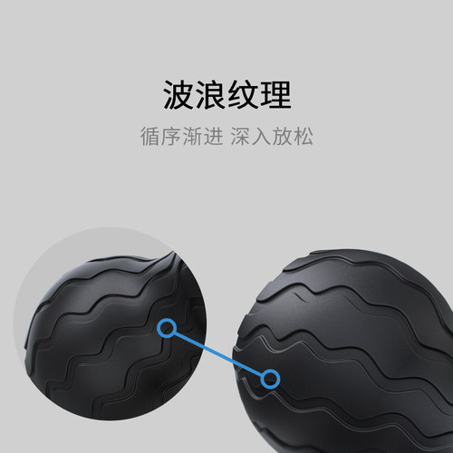 Therabody美国智能Wave Duo肌肉放松专业按摩花生球泡沫轴筋膜柱 - 图1