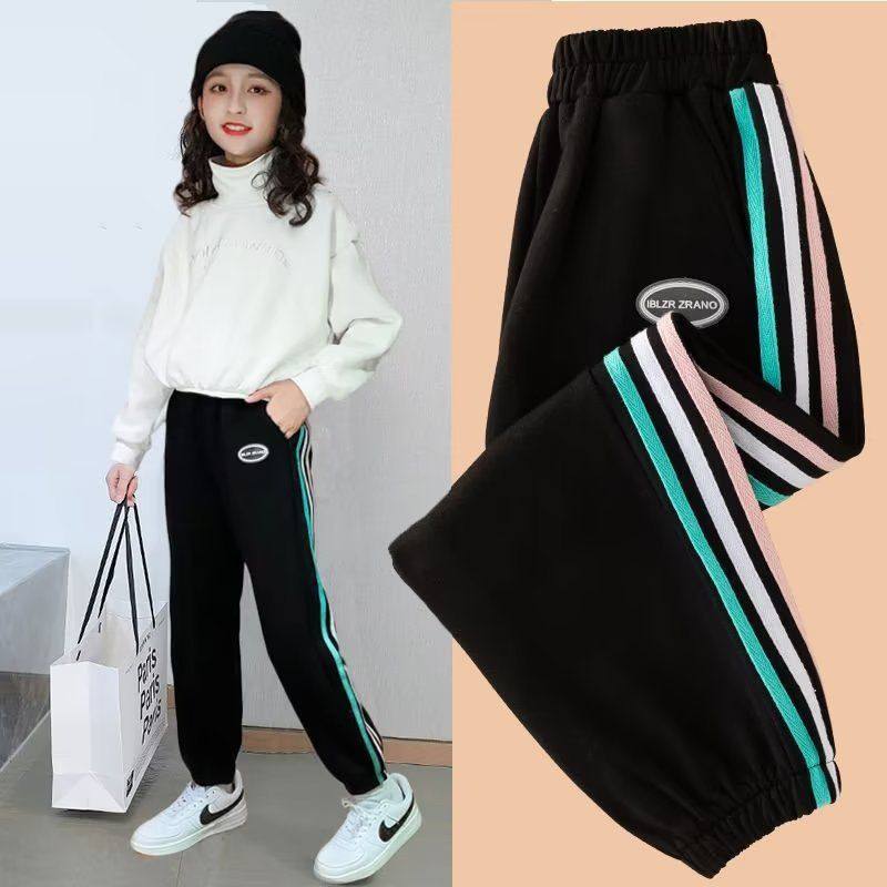 女童运动裤外穿新款潮8中大童9春秋12岁秋装儿童裤子休闲卫裤,淘宝优惠券,粉丝福利购,淘宝优惠卷