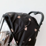 Коляска, детский зимний ветрозащитный универсальный удерживающий тепло ветрозащитный чехол, защита транспорта