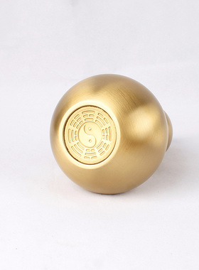 黄铜葫芦摆件开口家用客厅工艺品