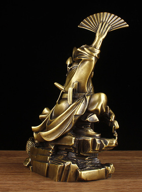 铜钟馗摆件钟馗像客厅玄关酒柜办公室工艺品礼品