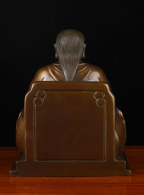 纯铜真武摆件武当山祖师爷