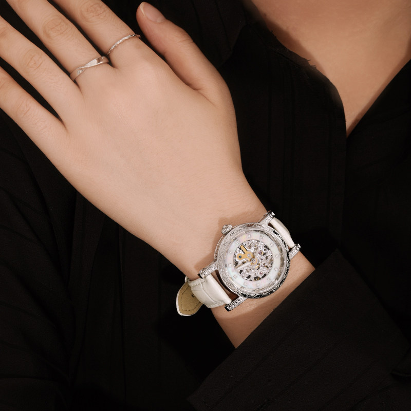 vrq唯诺其安琪拉小表盘小众机械表 vrq国产腕表