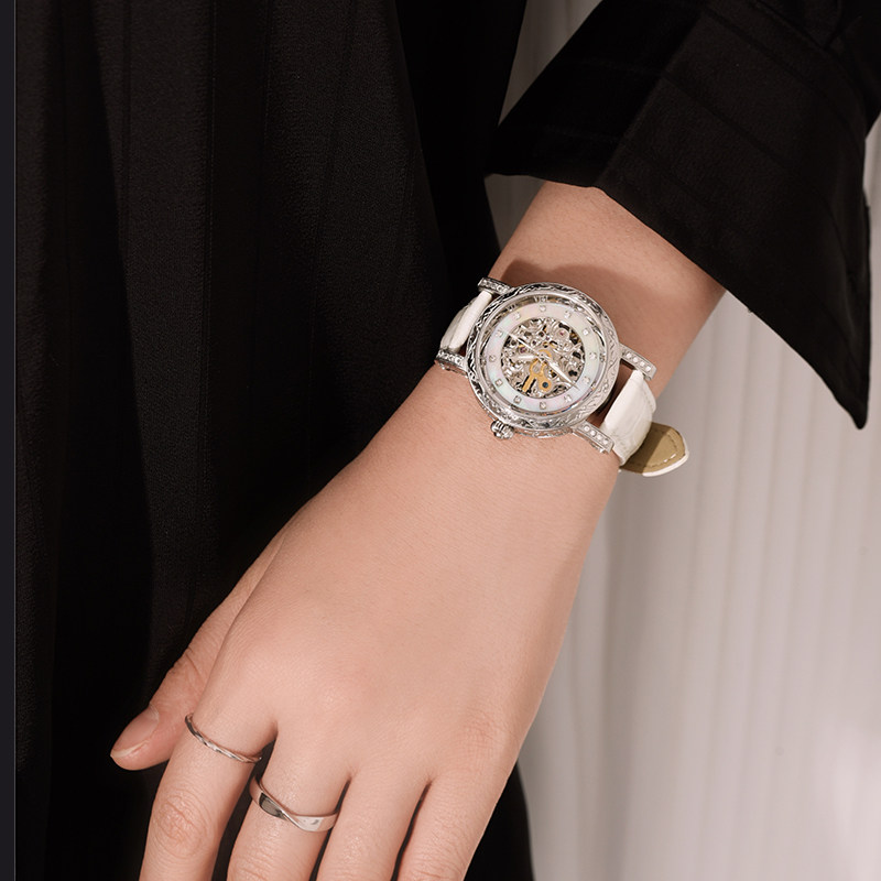 vrq唯诺其安琪拉小表盘小众机械表 vrq国产腕表