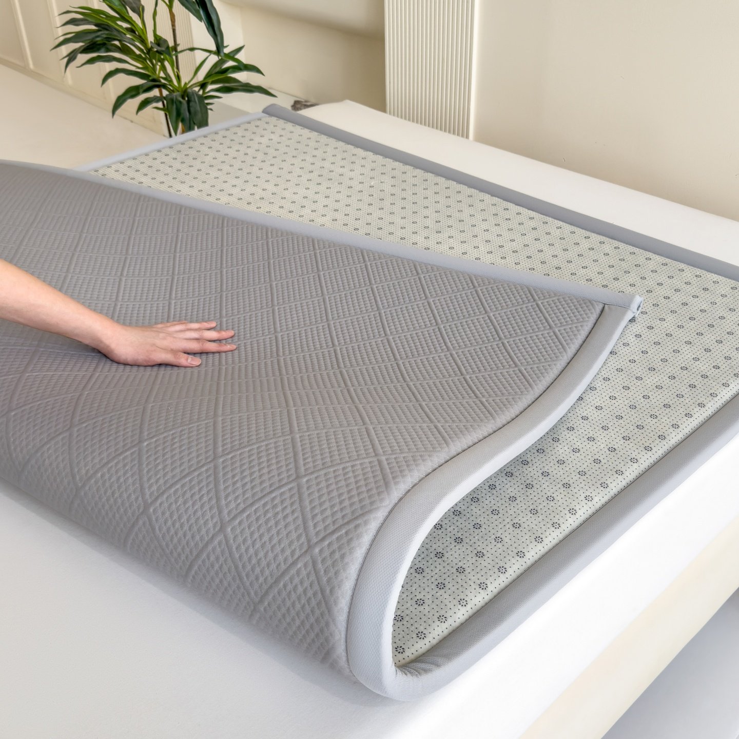 罗兰家纺多功能提花凉感地垫飘窗垫宝宝爬行垫凉席地垫防滑软垫,淘宝优惠券,粉丝福利购,淘宝优惠卷