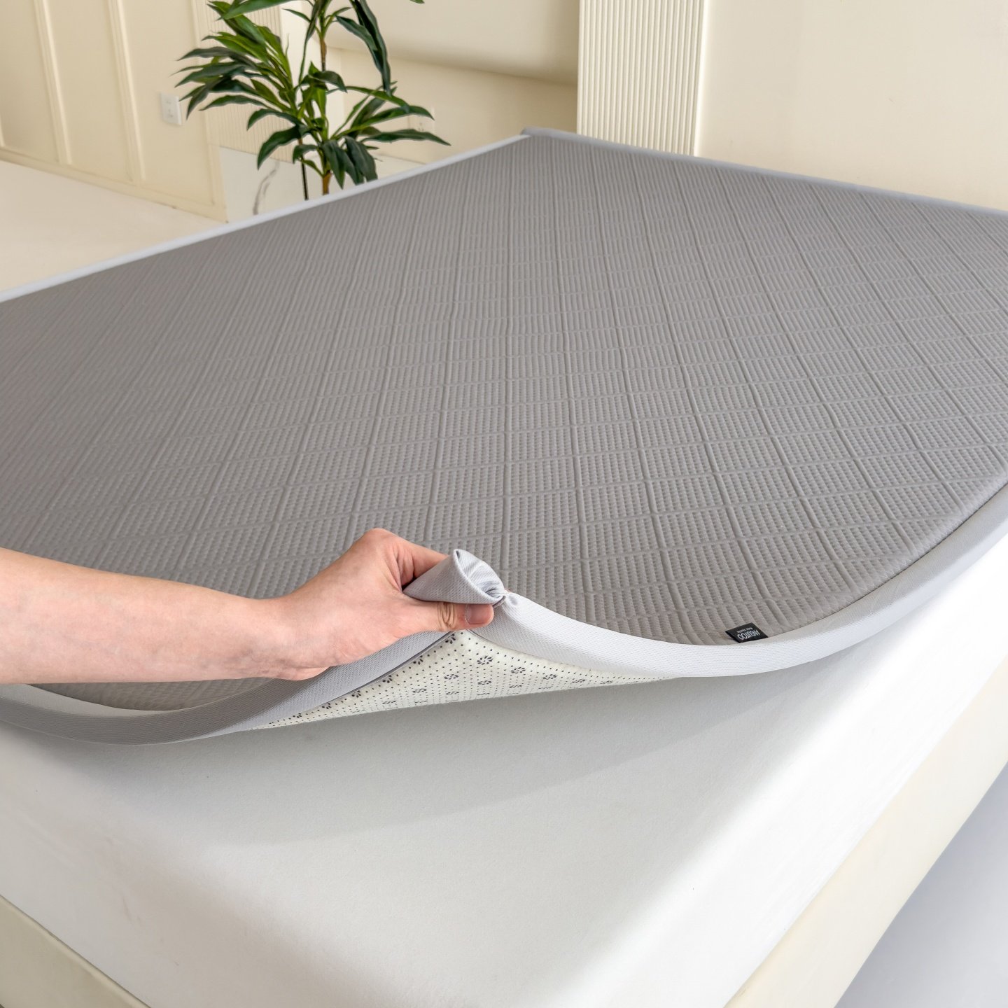 罗兰家纺多功能提花凉感地垫飘窗垫宝宝爬行垫凉席地垫防滑软垫,淘宝优惠券,粉丝福利购,淘宝优惠卷