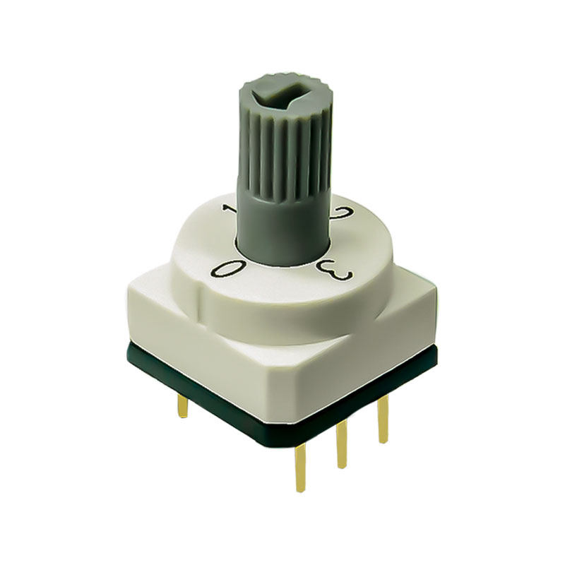 进口mini小型旋转波段开关档位选择2 3 4 5 6 8多档调节开关批发 - 图2