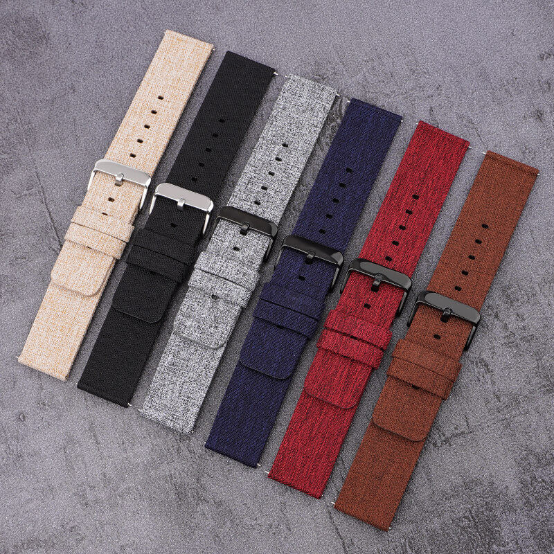 代用iwatch华为dw卡西欧nato表链 沐时配件