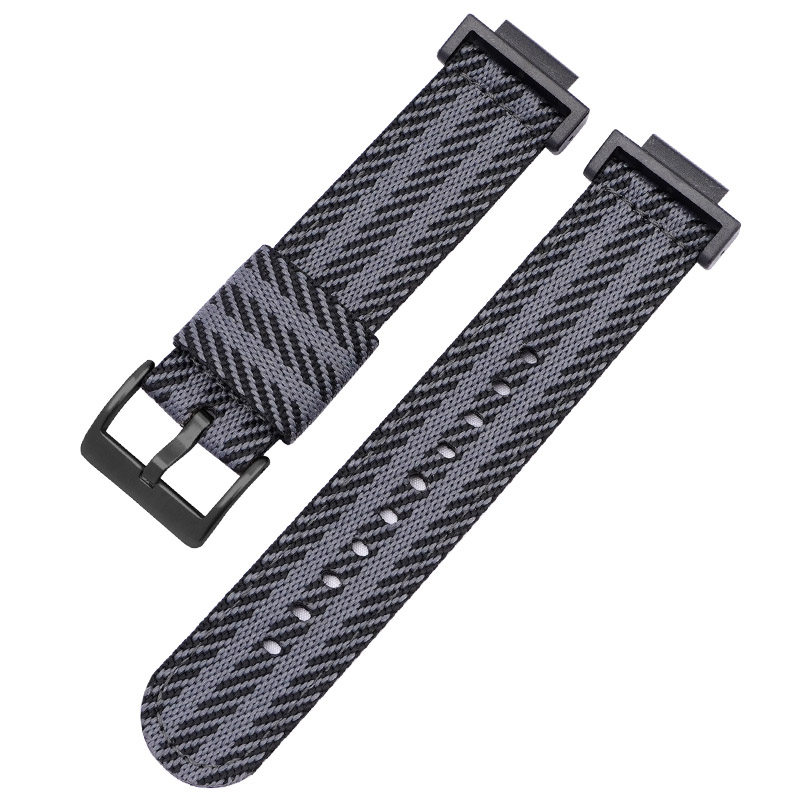 沐时卡西欧5610 ga110帆布表带 沐时配件