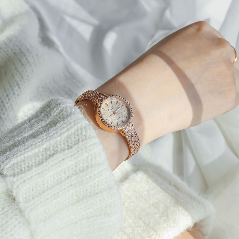 日本agete轻奢麦穗女ins学生表 歌迪老林国产腕表