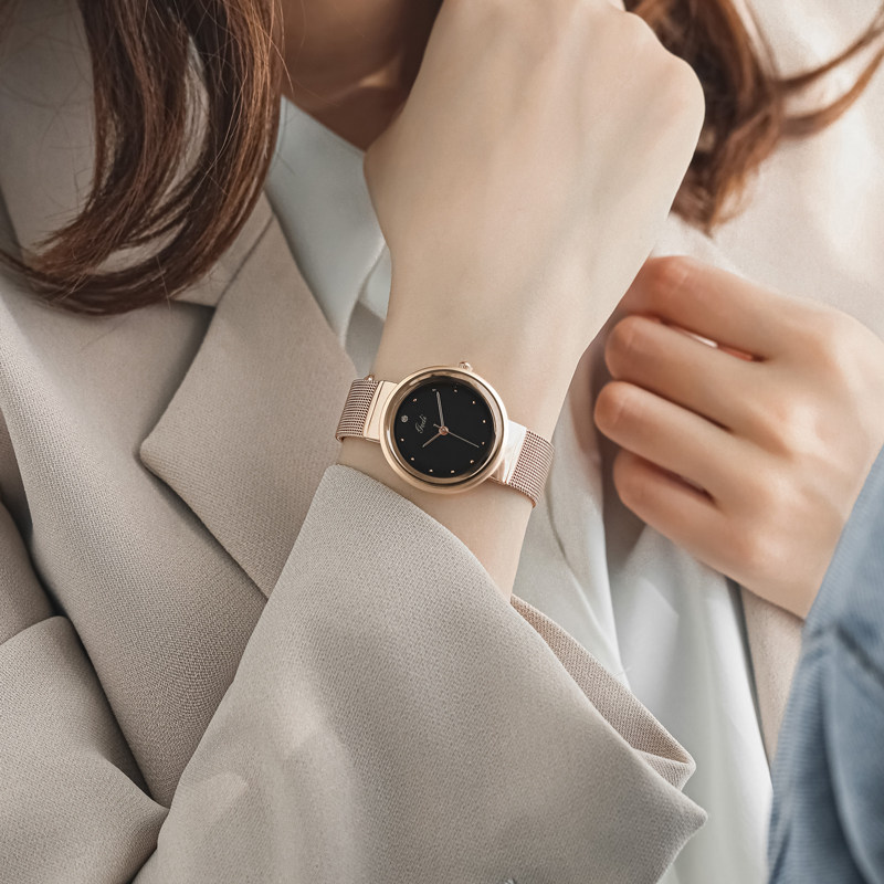 2020新款简约气质学生复古冷淡手表 歌迪老林国产腕表