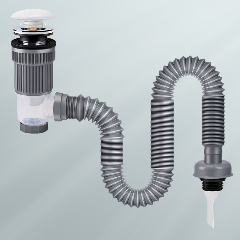 洗手盆下水管防臭洗脸盆面盆台盆洗手池排水管套装弹跳下水器配件,淘宝优惠券,粉丝福利购,淘宝优惠卷