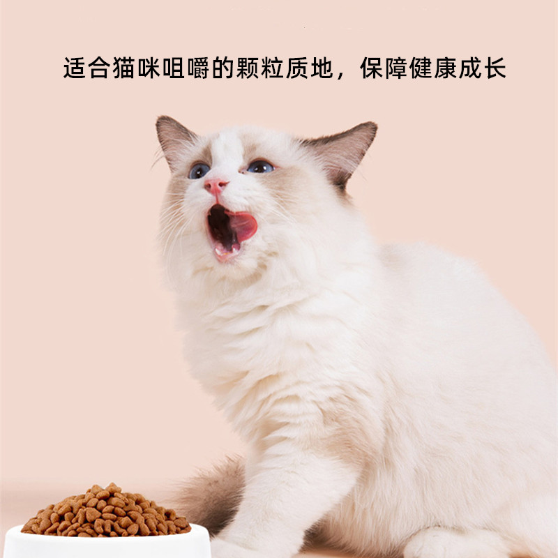 奥丁西餐厅猫粮成猫幼猫通用高蛋白天然营养全价增肥发腮鸡肉鱼肉-图0