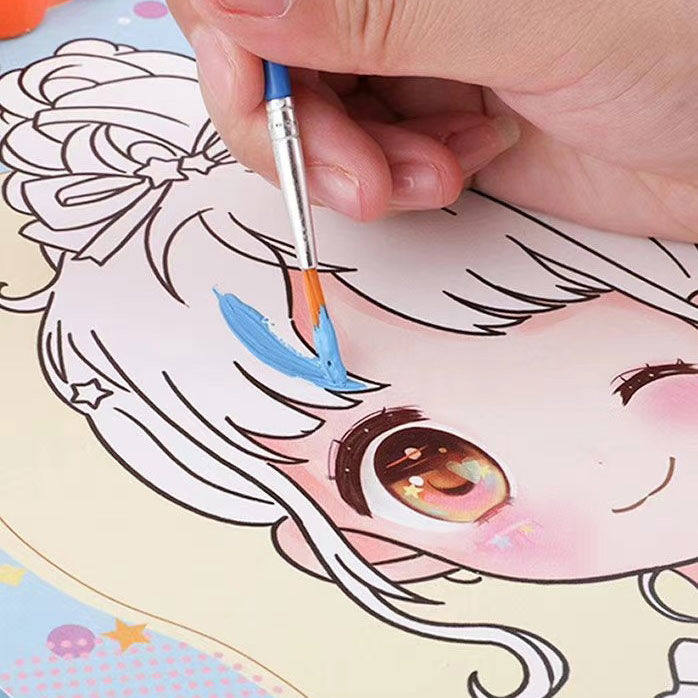 儿童DIY涂色画涂鸦公主化妆玩具彩妆派对套装女孩过家家游戏礼品,淘宝优惠券,粉丝福利购,淘宝优惠卷