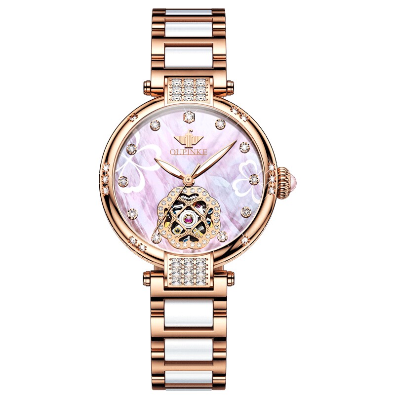 2020新款正品瑞士名牌进口机械表 欧品客隆坤国产腕表