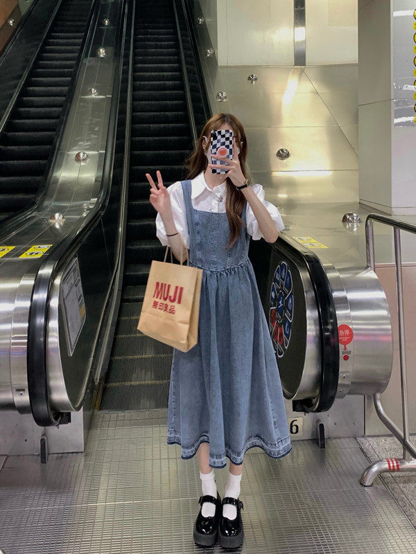 孕妇夏装洋气时尚款网红潮妈连衣裙 恋诗哲连衣裙