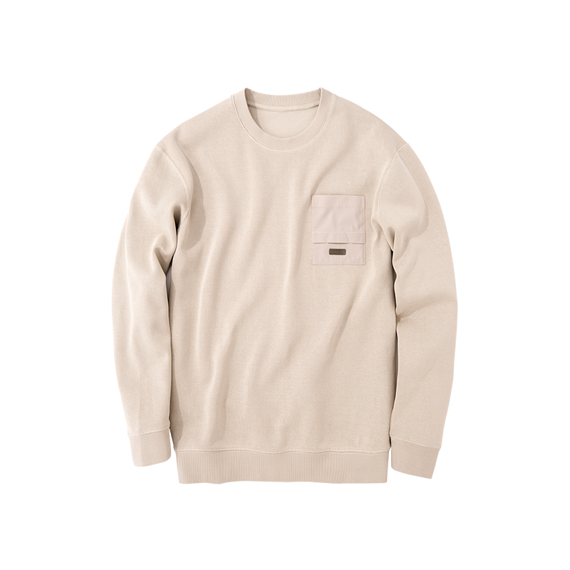 MrBu布先生长袖T恤宽松梭织上衣男款休闲卫衣秋冬圆领KT15719断码,淘宝优惠券,粉丝福利购,淘宝优惠卷