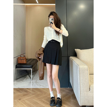 Zhang Axing (plexpleskirt) 2023 fall new high waist 100 pleats cover slim half skirt W423G00733