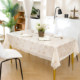 PVC lace tablecloth waterproof and oil-proof without washing