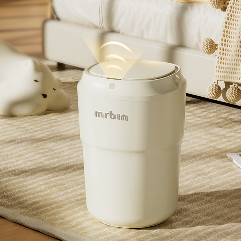 麦桶桶mrbin感应拉垃圾桶家用2024新款卧室客厅自动高颜值卫生桶 - 图3