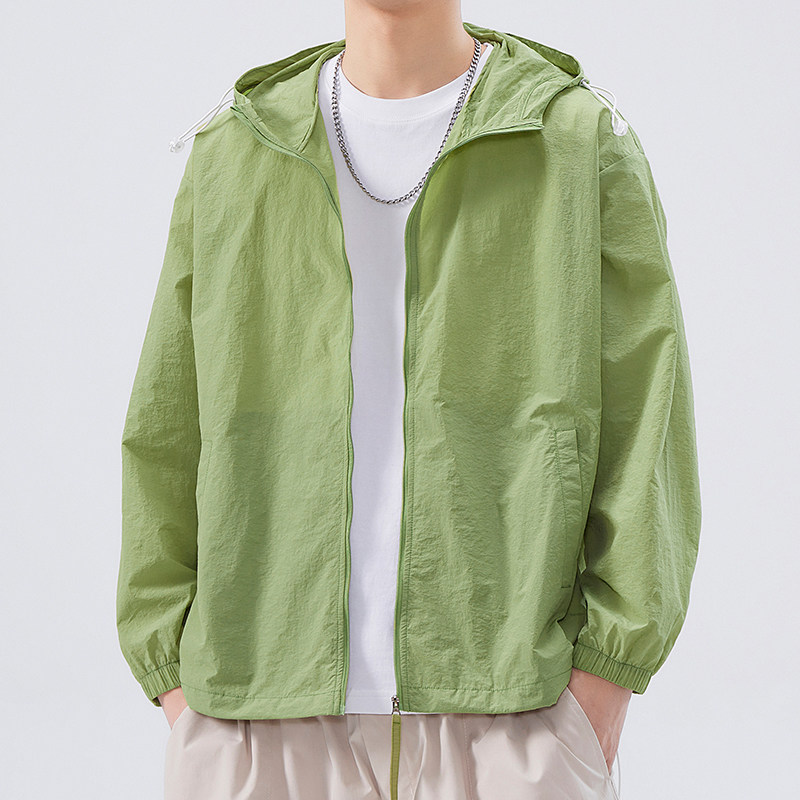 罗蒙冰丝轻薄防晒衣男士夏季薄款2026新款户外运动防晒服钓鱼外套