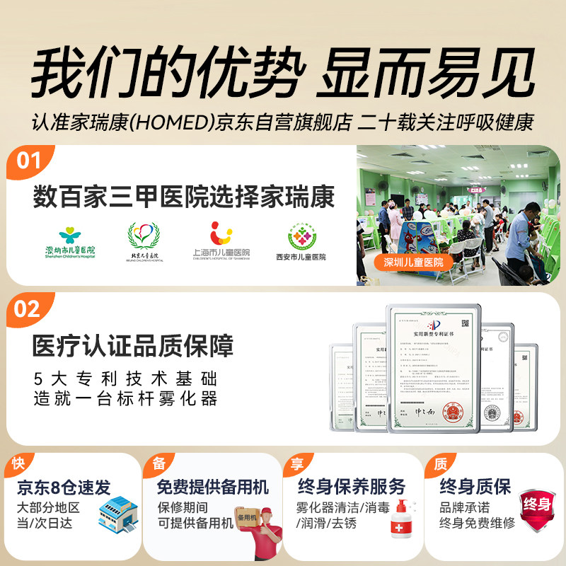  家瑞康医疗器械雾化器