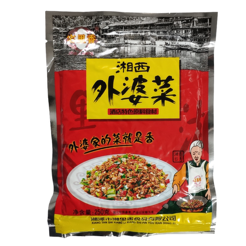 湖南特产农家正宗湘西外婆菜3包袋装腌菜萝卜干菜下饭菜饭店专用 - 图0
