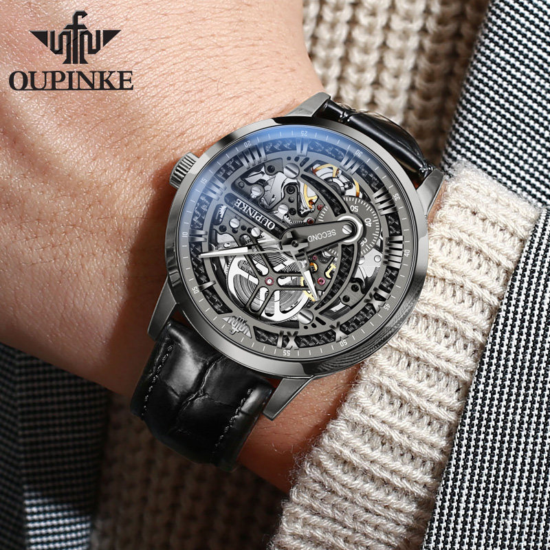 瑞士进口十大世界排行男士全机械表 欧利时仟锐国产腕表