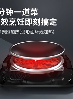 志高多功能猛火凹面电磁炉足功率