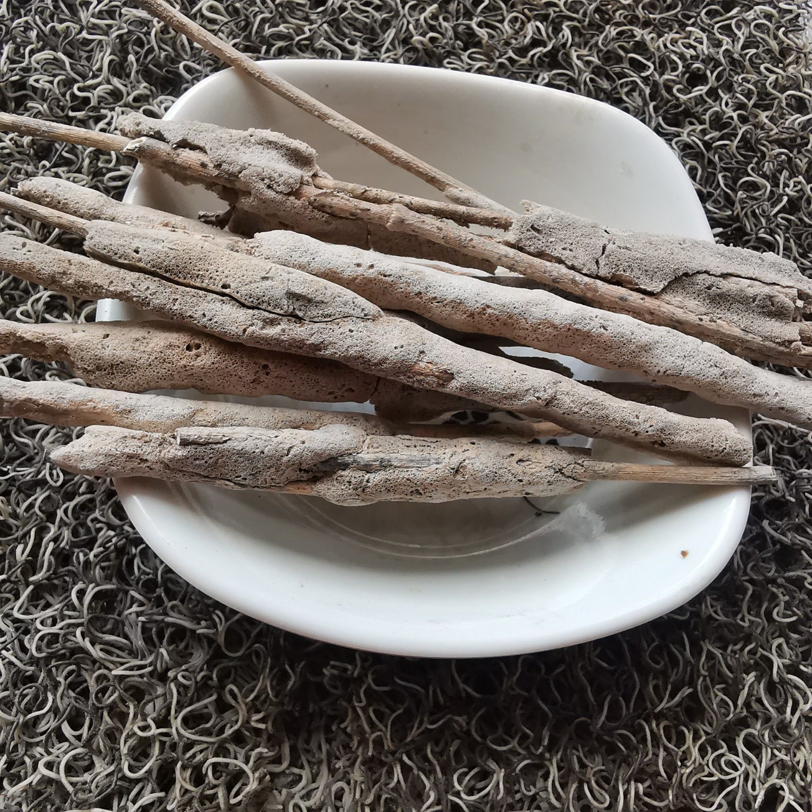 紫梢花 紫霄花 紫稍花中药材淡水海绵热捎中草药正品新货50g包邮