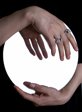 男女合金原创设计带钻戒指