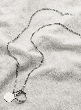 王一博同款项链女ins男轻奢小众