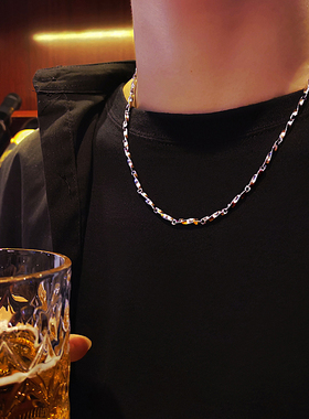 简约项链莫比乌斯钛钢钛钢