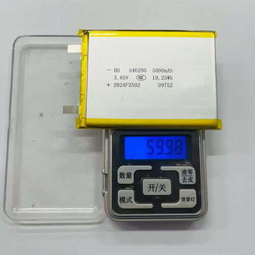 546280聚合物华昊锂电池5000毫安高压3.85V电 芯内置锂电电芯拓远 - 图2