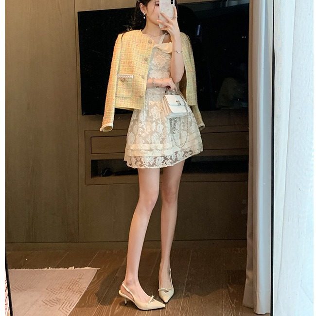 葡萄妈同款现货~ 优雅小尖头一字凉拖蝴蝶结后空小猫细跟高跟鞋女,淘宝优惠券,粉丝福利购,淘宝优惠卷